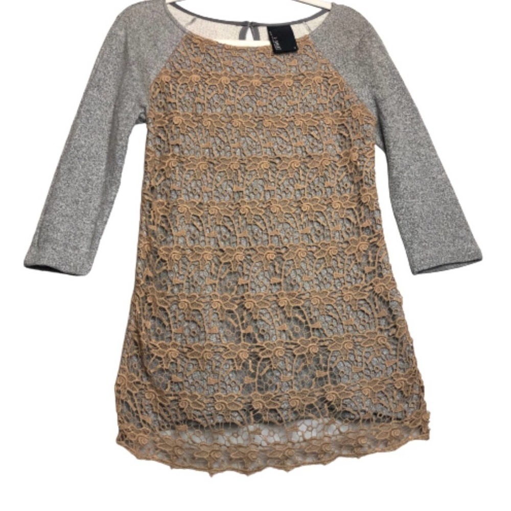 ANTHRO Dolan Le Pompe Eyelet Sweatshirt S - Picture 2 of 8